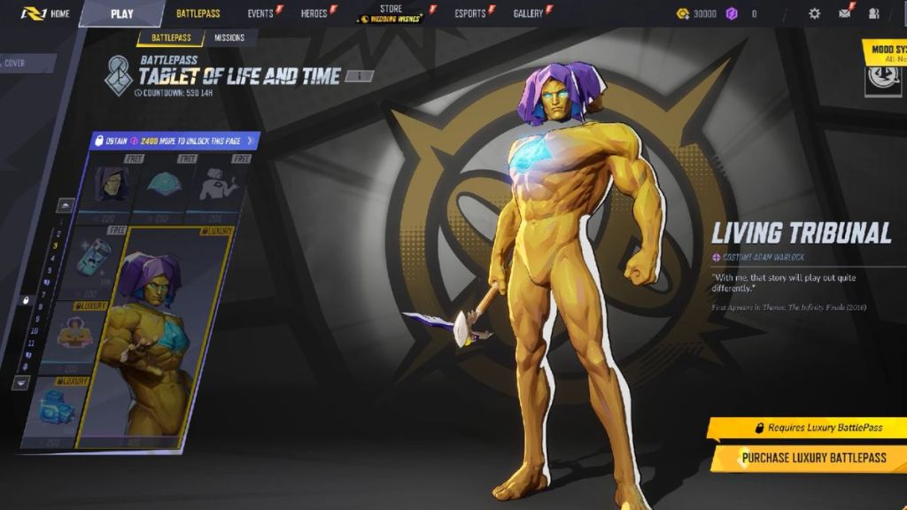 Marvel Rivals Season 7 Battle Pass Page 3