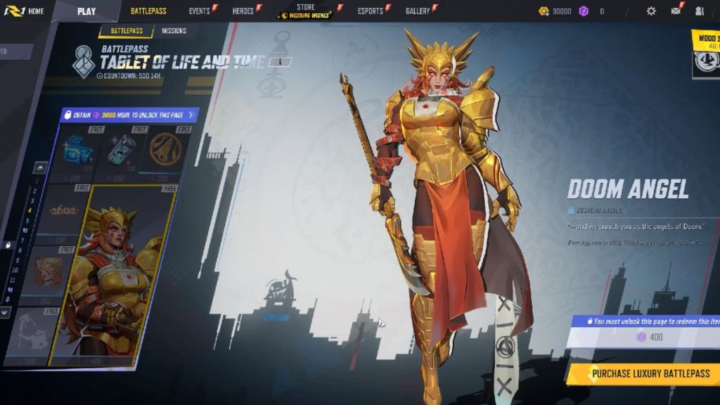 Marvel Rivals Season 7 Battle Pass Page 4