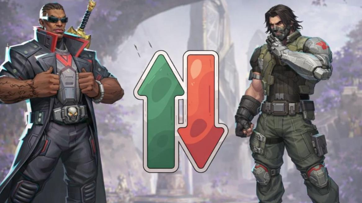 Marvel Rivals Season 7 Buffs and Nerfs featuring Blade and Winter Soldier