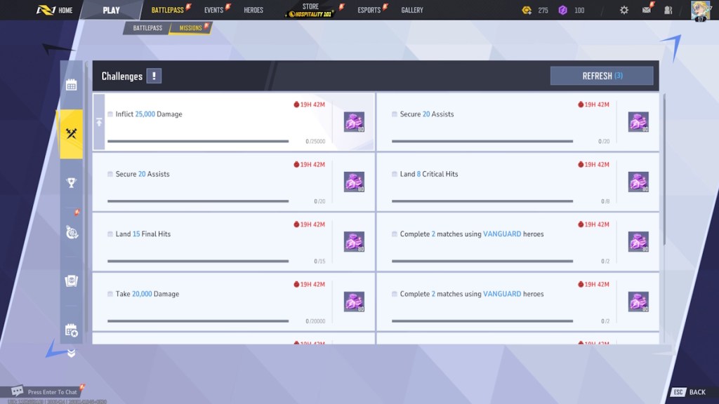 Marvel Rivals Seasonal Challenges