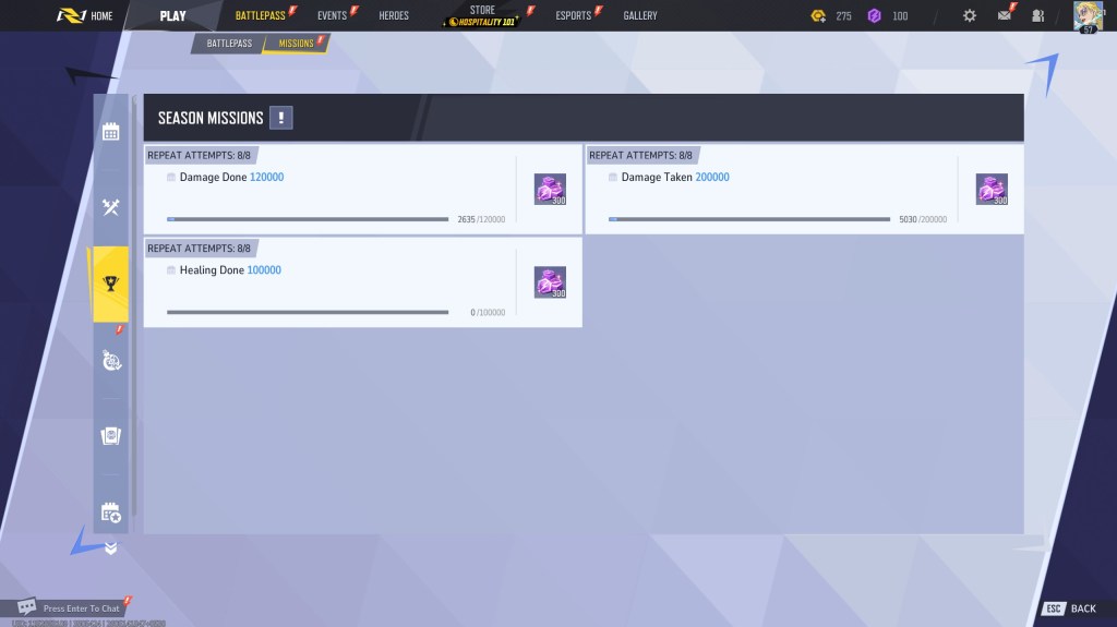 Marvel Rivals Seasonal Missions