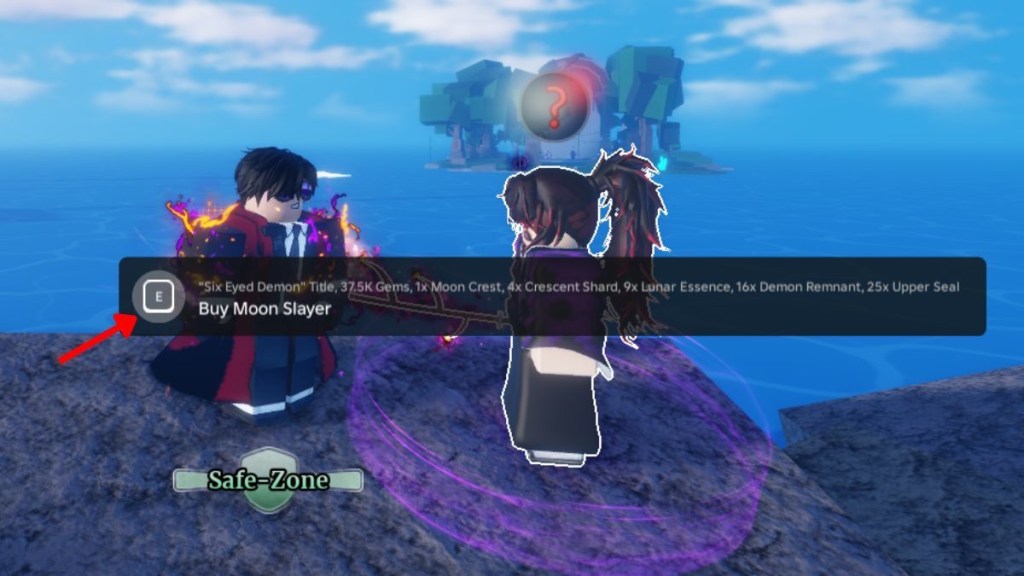 Moon Slayer boss acquire Sailor Piece