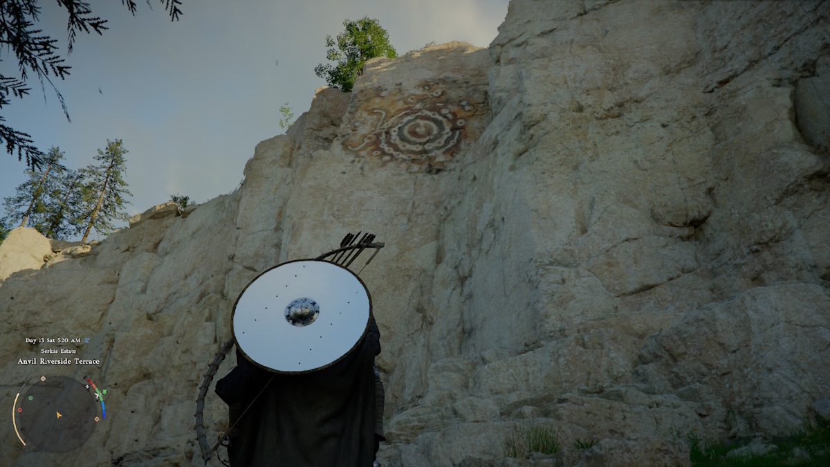 The first mural in Crimson Desert