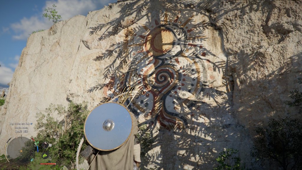 The third mural in Crimson Desert