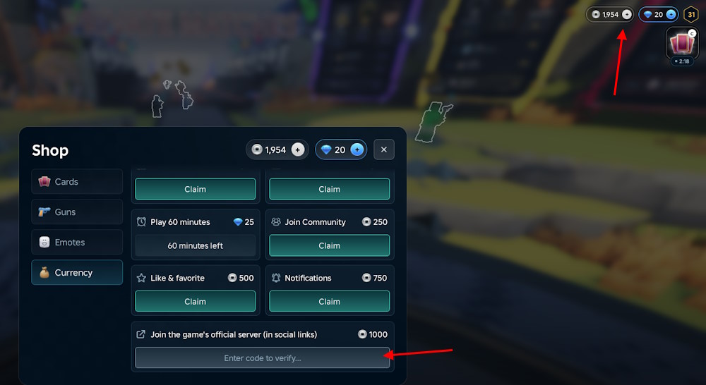Overkill codes redeem
