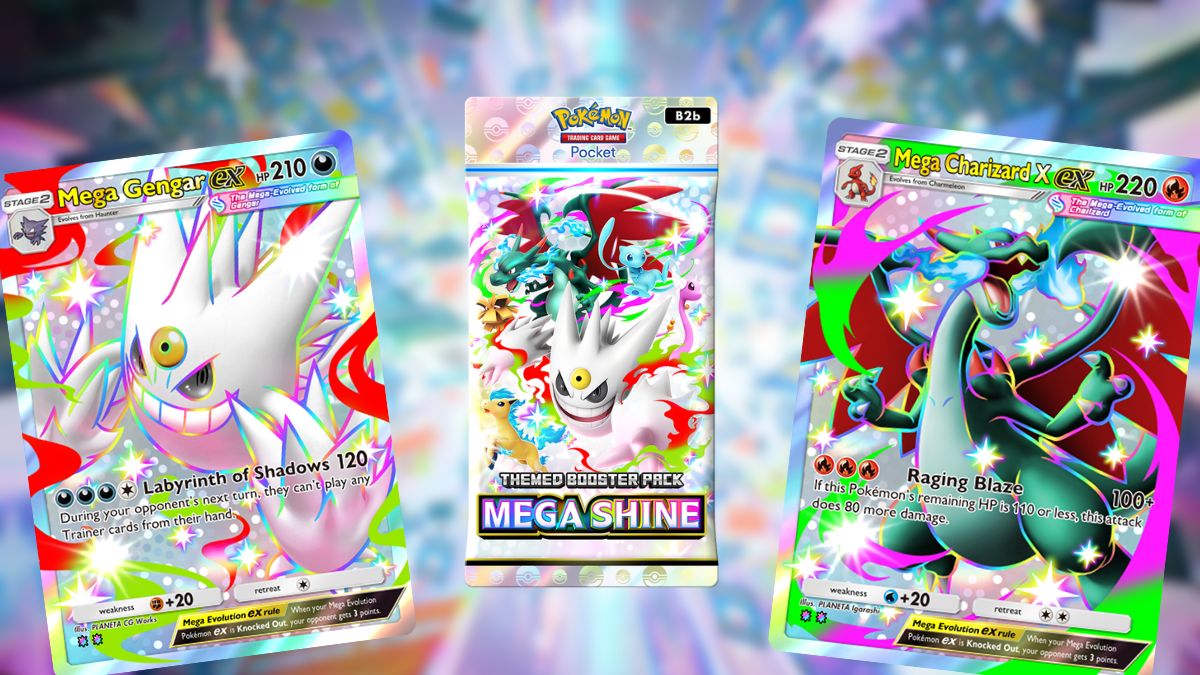 Pokemon TCG Pocket Mega Shine Expansion Cards