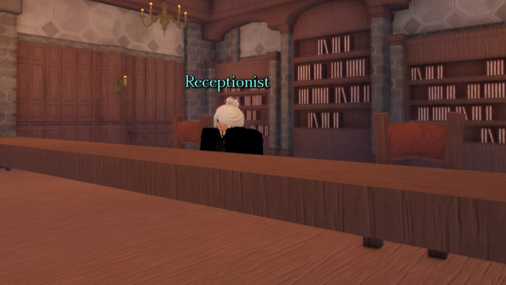 Receptionist in Bizarre Lineage