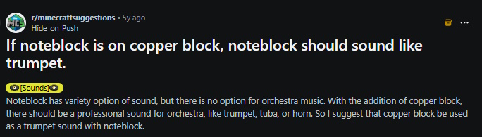 Reddit Copper Trumpet Prediction