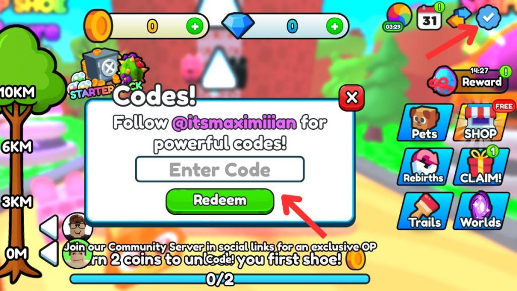 Redeem Climb to Infinity Codes