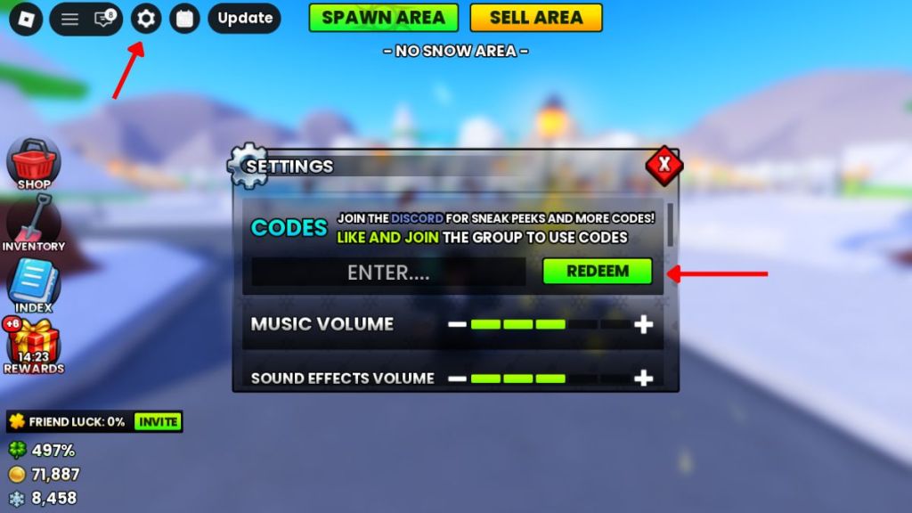 Redeem Shovel It Codes