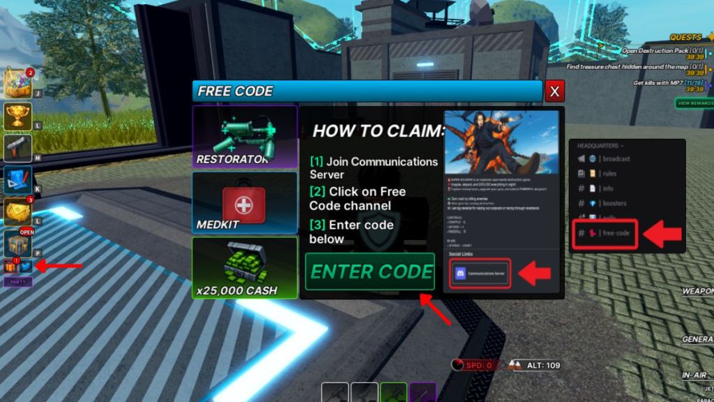 Redeem Super Soldiers Codes