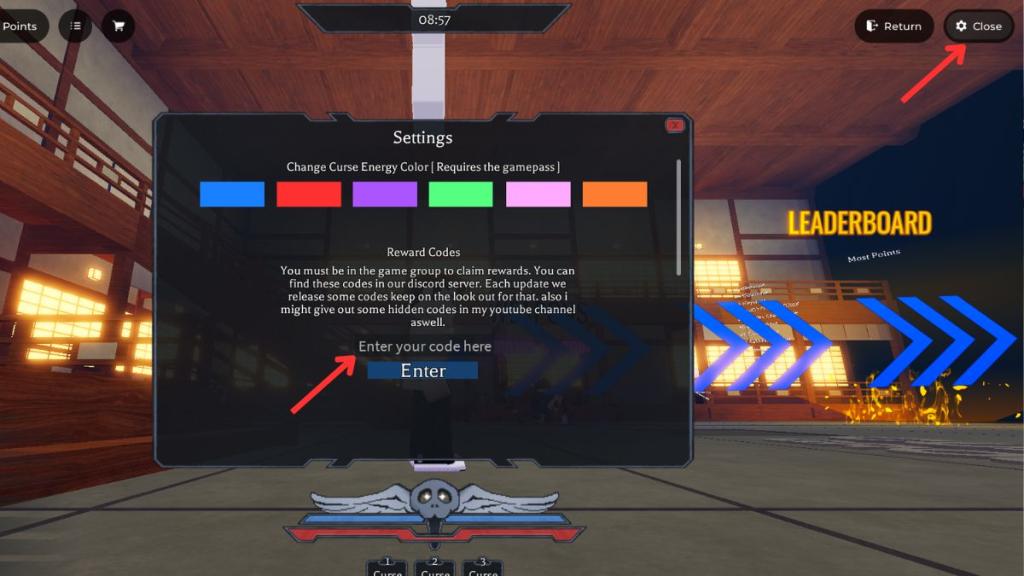 Redeen Culling Grounds codes