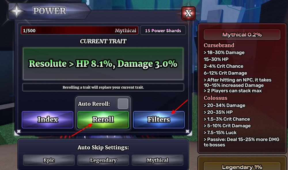Reroll System.type Sailor Piece Power System: All Traits and How to Get Them | Beebom
