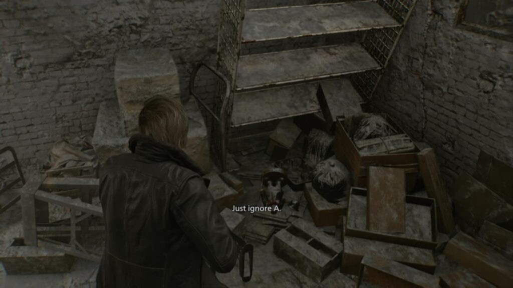 Resident Evil Requiem 'Just Ignore A' Message