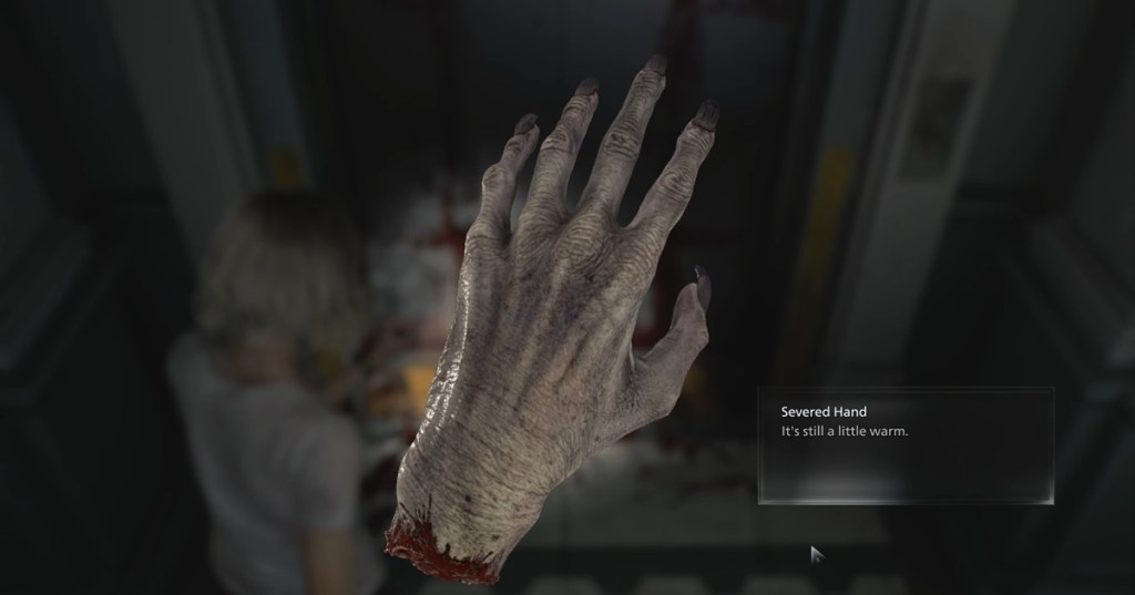 Resident Evil Requiem Severed Hand