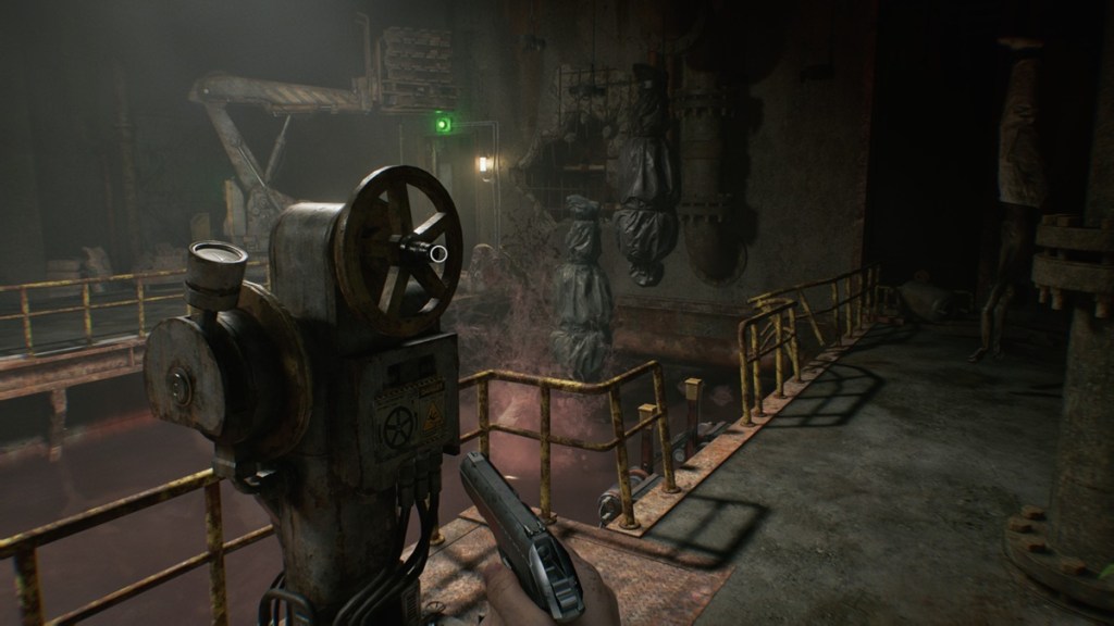 Resident Evil Requiem meat grinder