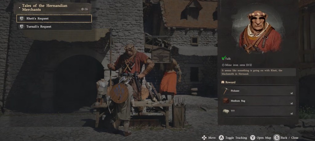 Rhett NPC at Crimson Desert