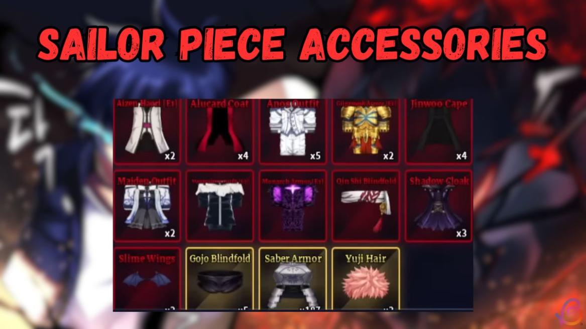 Sailor piece accessories