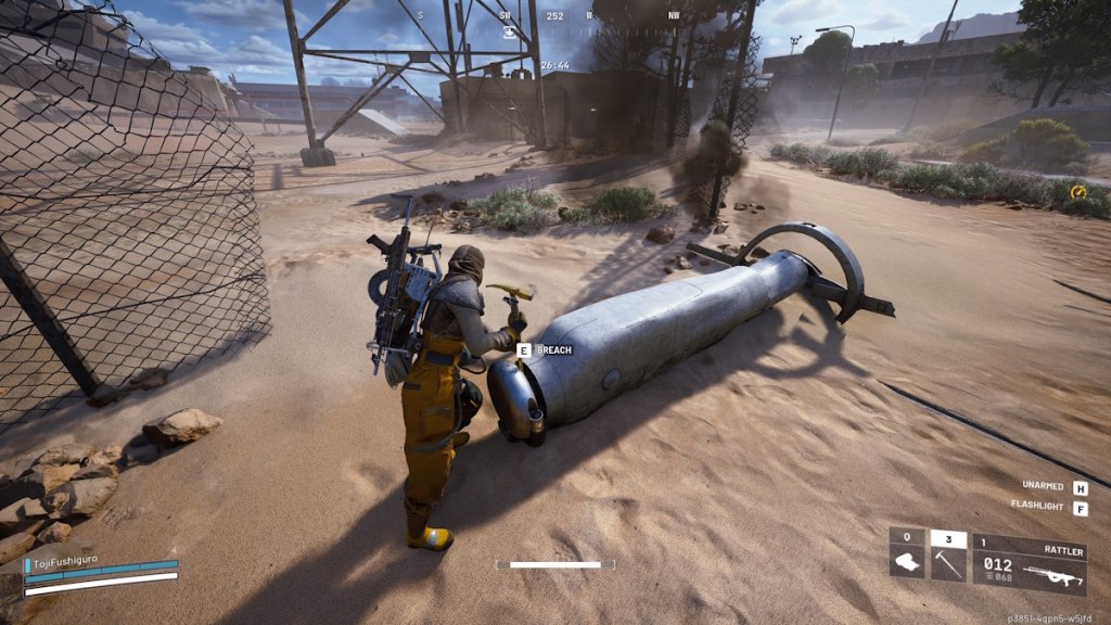 Searching an ARC probe in Arc Raiders