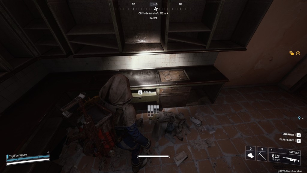 Searching kitchen cabinets in Arc Raiders