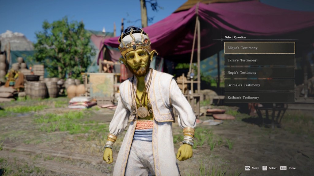 Shakatu's investigation answers in Crimson Desert