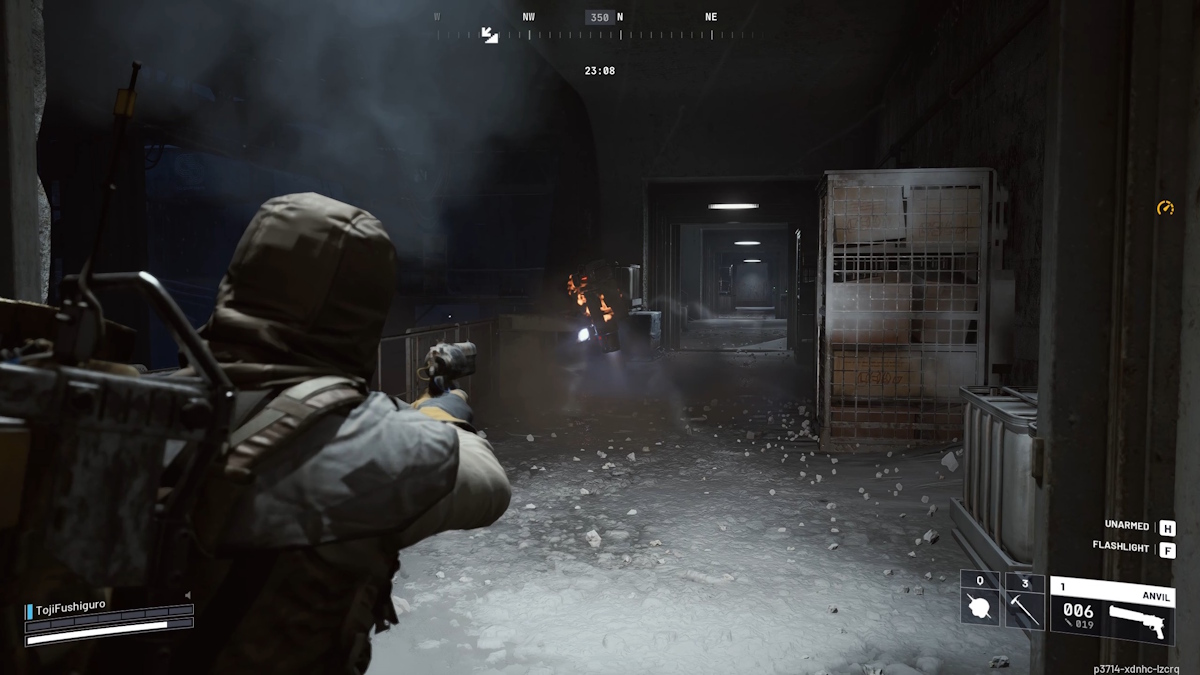 Shredder on fire in Arc Raiders