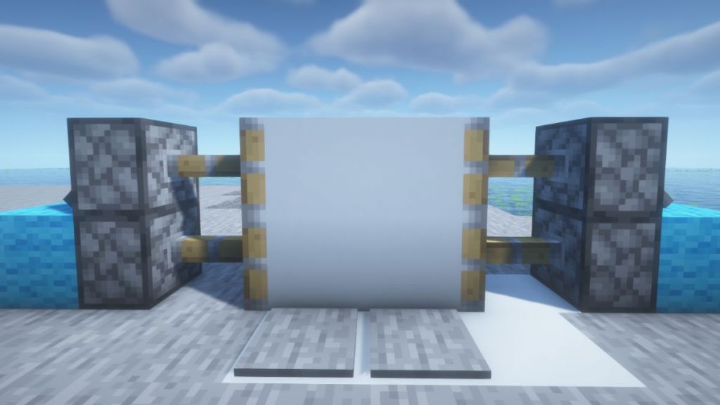 Simple 2x2 Piston Door for a Secret Base