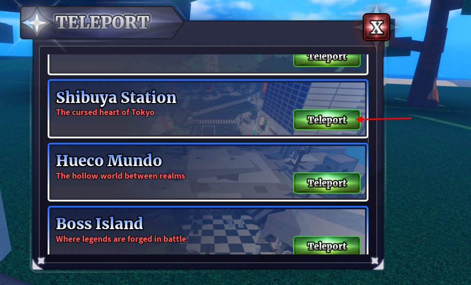 Sukuna boss Shibuya Station Sailor Piece