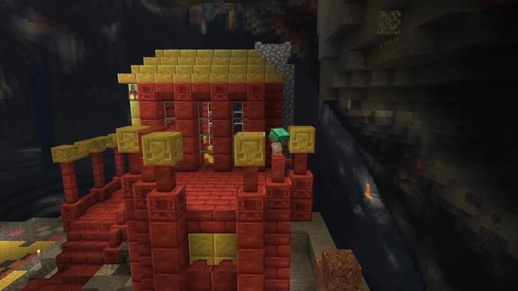 Minecraft Cubed Chaos sulfer and cinnabar blocks