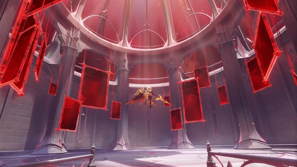 Temple of Space visuals part 01 in Genshin Impact Luna VI