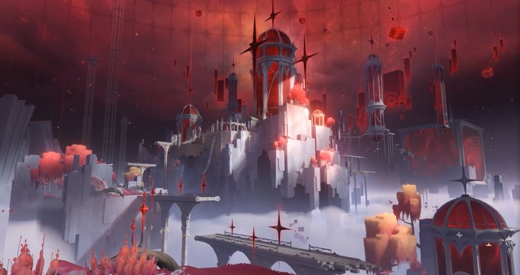 Temple of Space visuals part 02 in Genshin Impact Luna VI