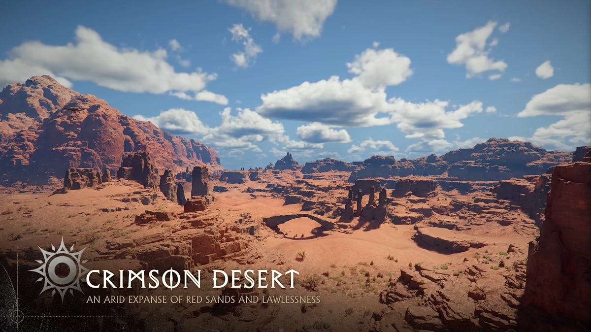 The Crimson Desert Region