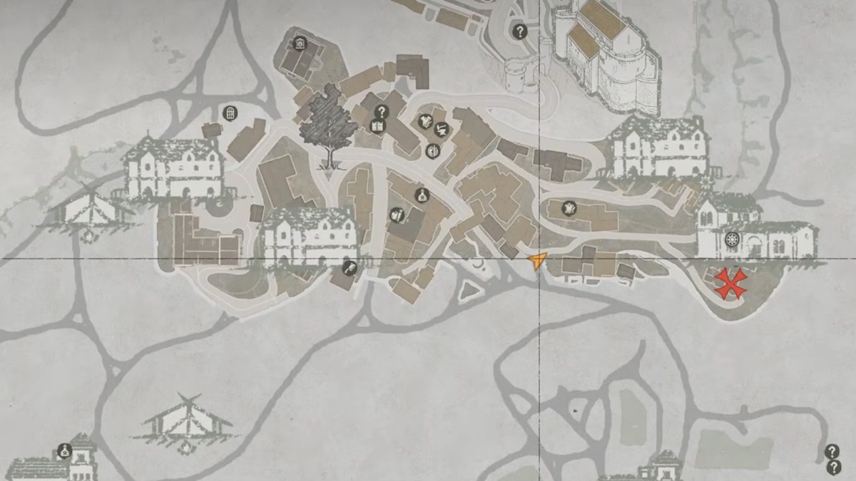 The church of Hernand location in Crimson Desert