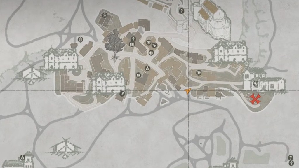 The church of Hernand location in Crimson Desert