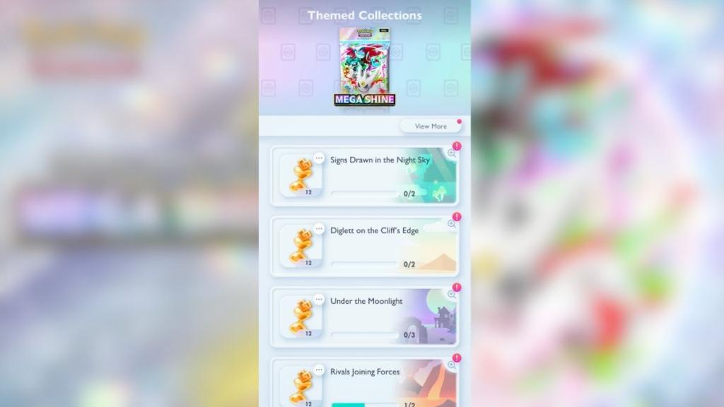 Pokemon TCG Pocket Mega Shine Secret Missions and Themed Collections Event Guide