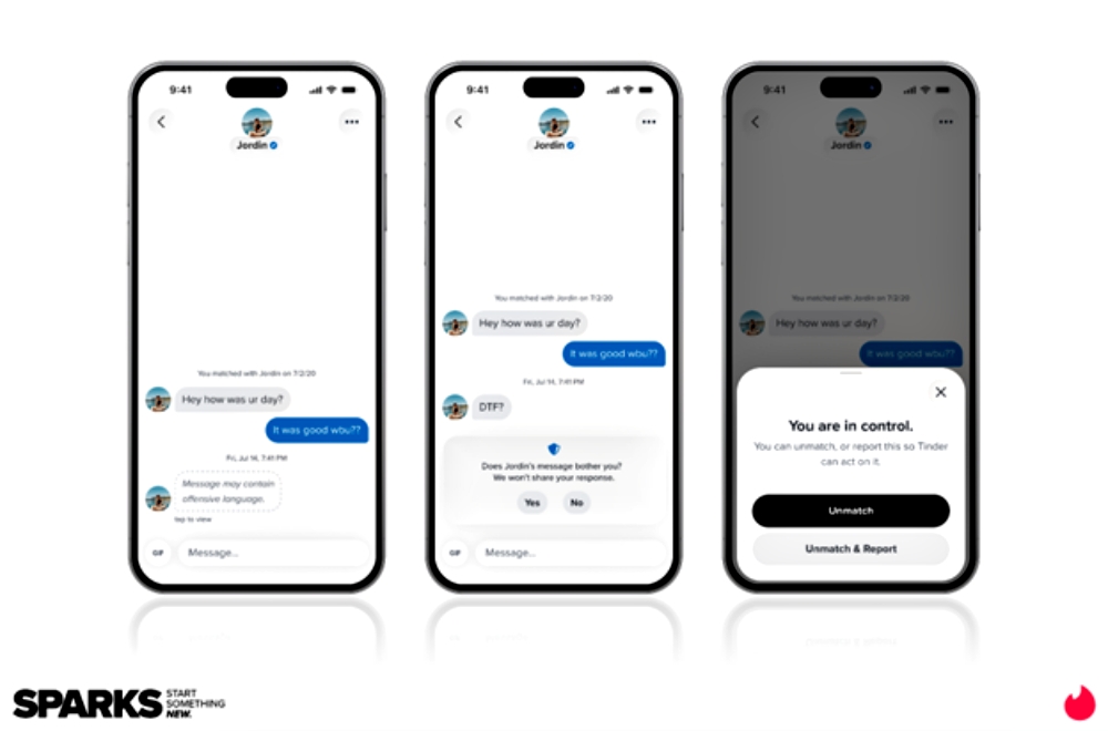 Tinder New Security Feature Showcase