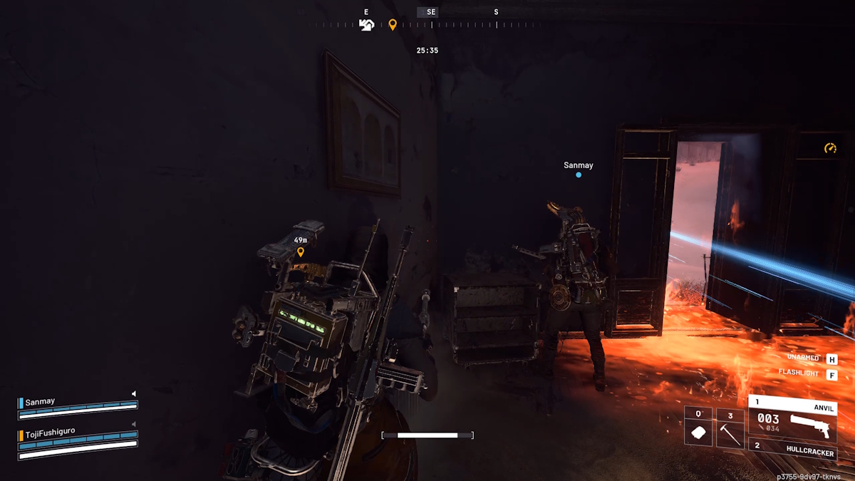 Vaporizer's laser beam attack in Arc Raiders