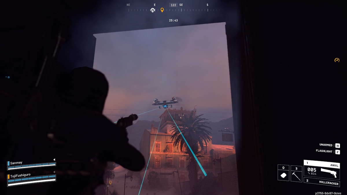 Vaporizer's laser beam in Arc Raiders