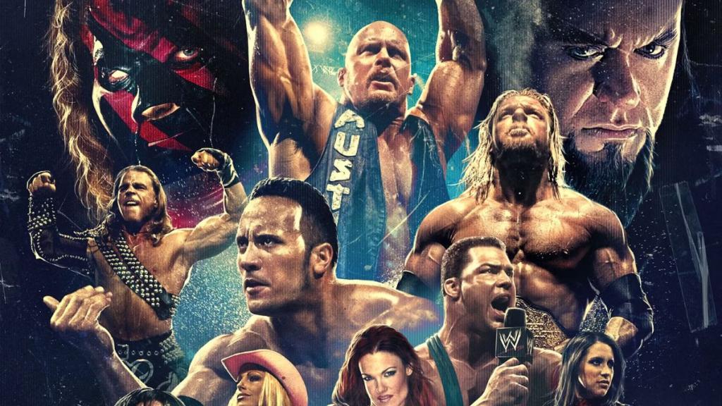 Portada de la edición Attitude Era de WWE 2K26