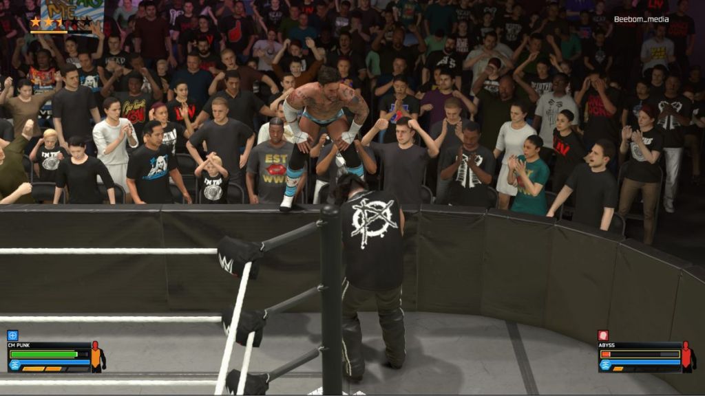 WWE 2K26 Barricade Combat