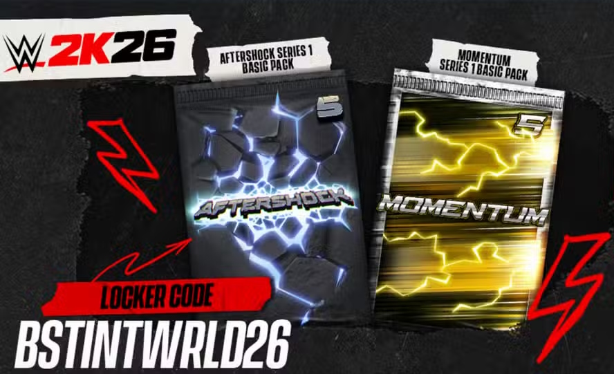 WWE 2K26 codes pack