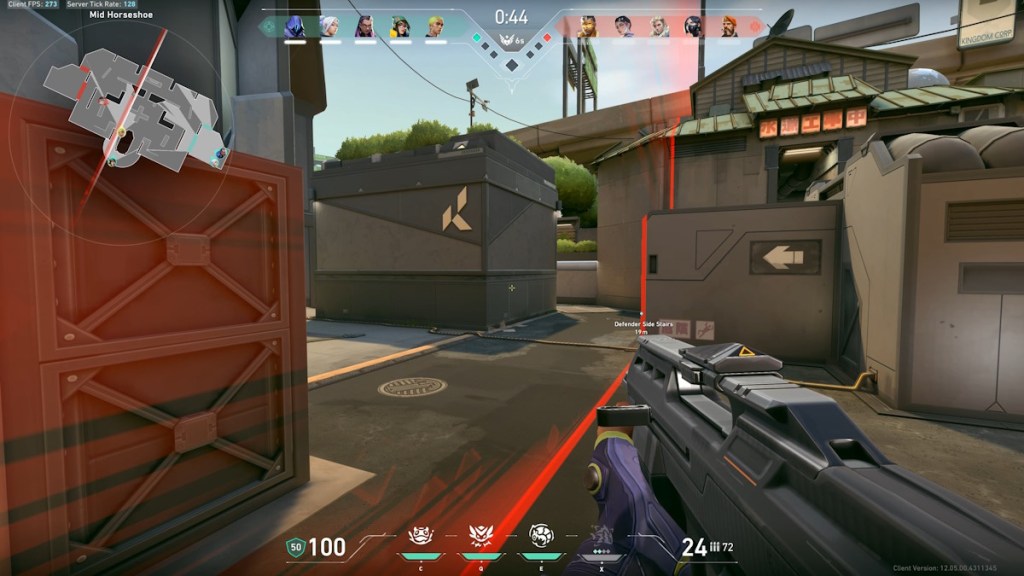 Walls in Valorant Knockout