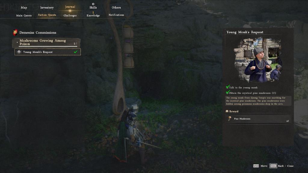 Young Monk's Request quest Crimson Desert