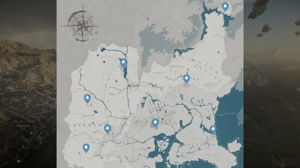 all bell locations in Crimson Desert