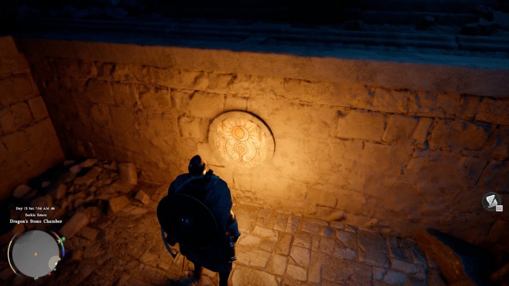 Correct position of mural 3 in Crimson Desert