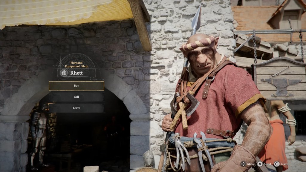 One of the Hernard equipment shop in Crimson Desert