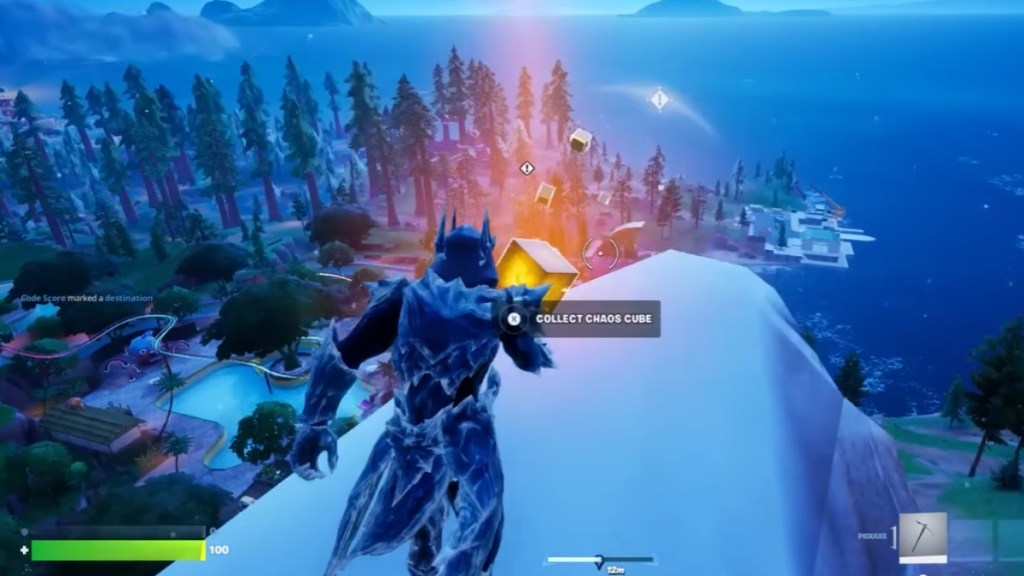 Fortnite Chaos Cube Collect