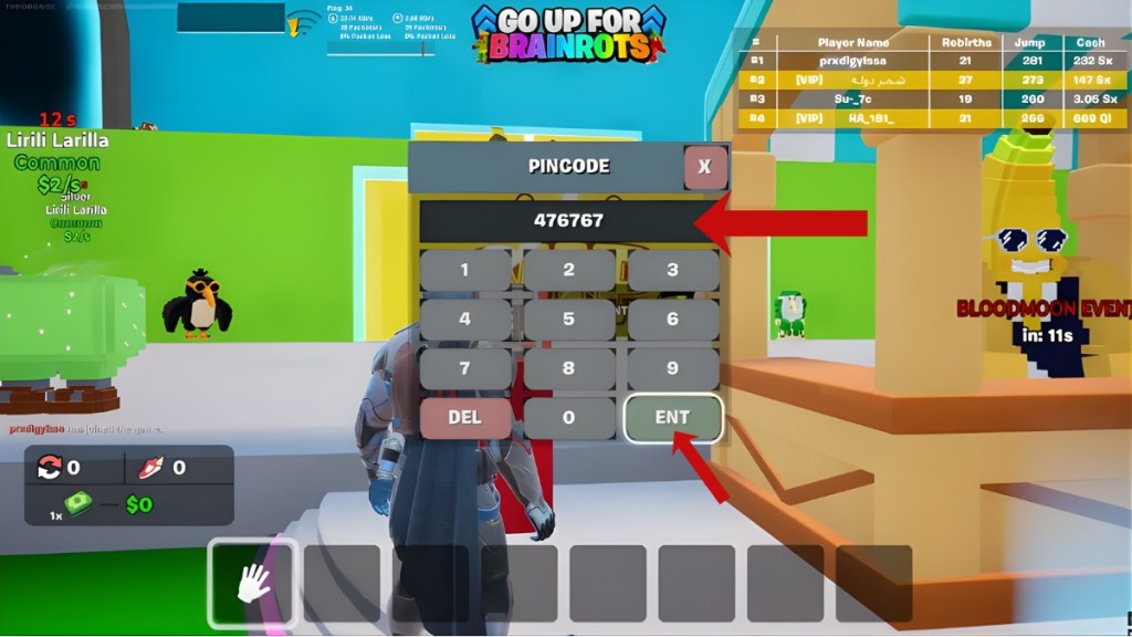 Fortnite Go Up For Brainrot Map Code Redeem