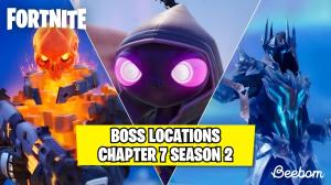 All Fortnite Boss Locations and Rewards in Chapter 7 Season 2