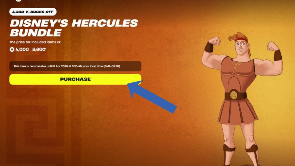 Fortnite Hercules skin